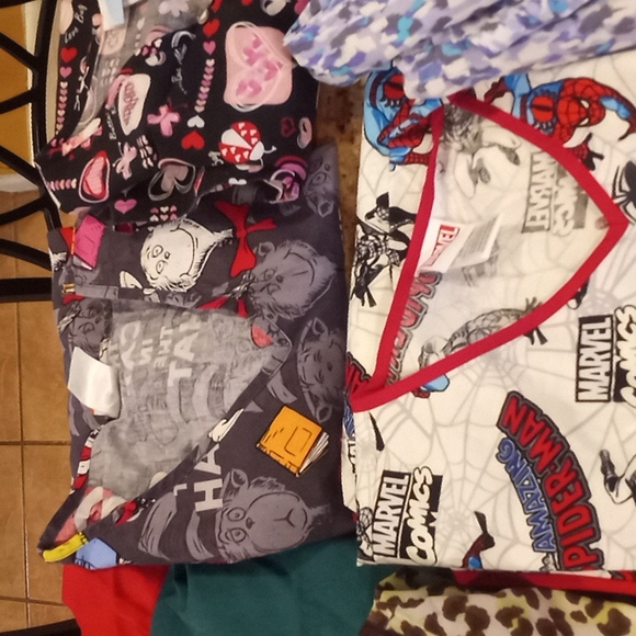 Medical Scrub Tops And Pants Lot - Picture 6 of 7